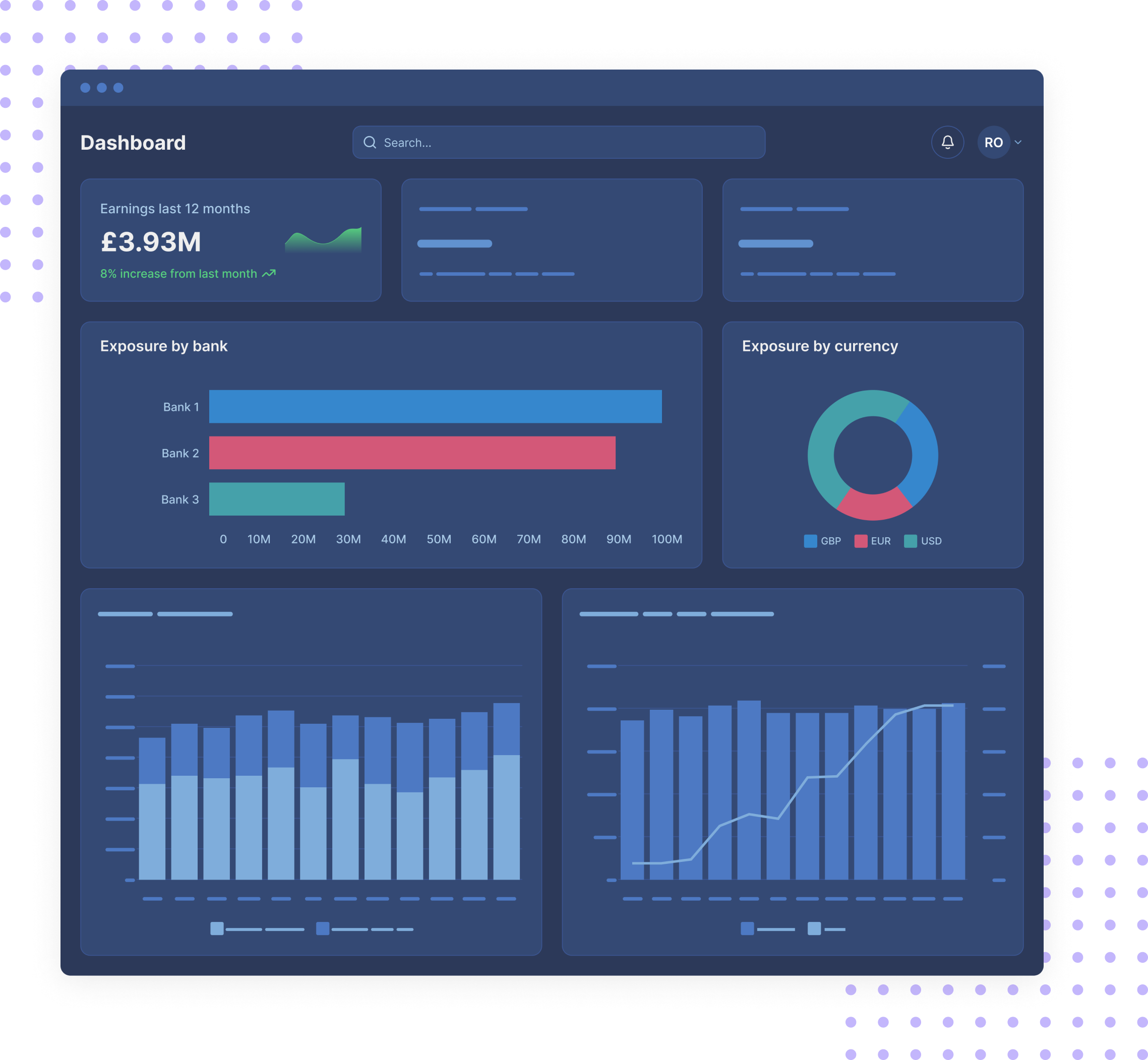 Flinq cash management dashboard